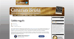 Desktop Screenshot of canariasbruta.com